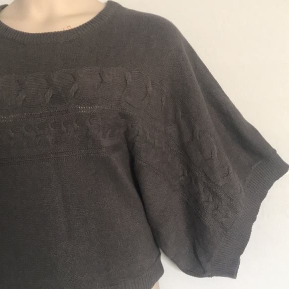 Annalee + Hope Gray Latern sleeves sweater size Large - Picture 5 of 11